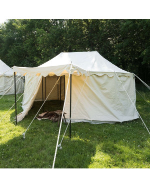 Medieval Burgundian Tent 350 gsm Natural Color